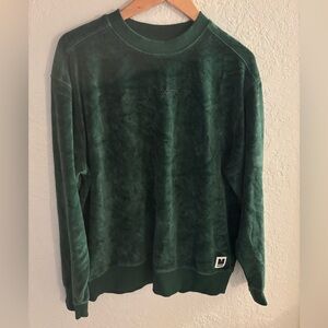 Monet Forest Green Crewneck Sweater